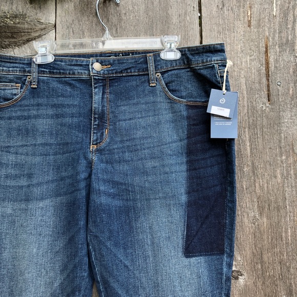 Universal Thread patchwork skinny jeans B5 - Picture 3 of 7